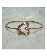 Faded Glory Copper Heart Cuff Bracelet  - $20.60 CAD