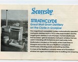 Scoresby Rare Scotch Whisky Brochure Strathclyde &amp; Tormeore Glenlivet Di... - £14.24 GBP