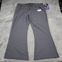 Dickies Pants Womens 2X Gray Tie On Waist Pull On Casual Medical Uniform... - $25.72