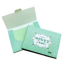 100sheets/pack Green Tea Facial Oil Blotting Sheets Paper Cleansing Face Oil Con - £5.05 GBP+