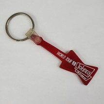 Vintage Budweiser Johnny &amp; the Leisure Suits 1988 World Tour Guitar Key Ring  - £10.51 GBP