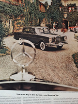 1962 Holiday Original Ad MERCEDES BENZ This is the Way to See Europe and... - $10.80