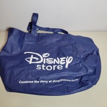 Disney Store Reusable Shopper Tote Mickey Mouse Blue and White Shopping Bag - $9.86