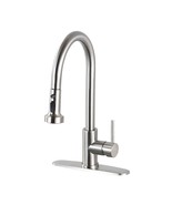 Brushed Nickel Pull-Down Kitchen Faucet - $126.29 CAD