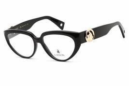 Lanvin LNV2600 001 Black 55mm Eyeglasses New Authentic - £54.17 GBP