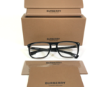 Burberry Eyeglasses Frames B2340 3798 Black Square Nova Check 56-20-145 - £95.40 GBP