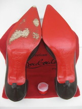 Red Sole Scuff Paint Christian Louboutin Red Bottom Shoes 1991- 2006 Color Style - £15.71 GBP