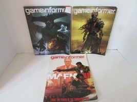 3 Game Informer Magazines Video Publications 2015 - £7.00 GBP