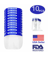 10 PCS Safety Face Shield Anti-Splash Reusable Washable Protection Cover... - $9.50
