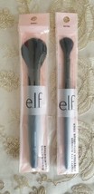 e.l.f. Cosmetics Highlighter Brush + Fluffy Eye Blender Brush (New) - £11.17 GBP