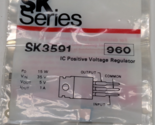 Lot of 5 NEW SK Series SK3591 IC 3 Terminal Positive Voltage Regulator - $23.75
