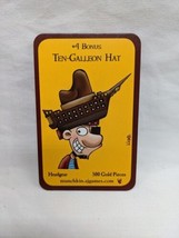 Munchkin Booty +4 Bonus Ten-Galleon Hat Promo Card - £19.22 GBP