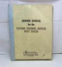 Vertrod 30PS/AV-3/8-WC Heat Sealer Service Manual - $19.19