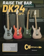 Charvel DK24 2PT two-piece bolt-on guitar series ad 8 x 11 advertisement print - £3.17 GBP