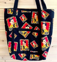 Vintage Elvis Presley Tote Shoulder Bag Large Handmade 16 x 14 x 5 - £24.00 GBP