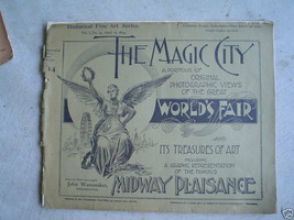 1894 Booklet The Magic City World&#39;s Fair Volume 14 - £41.09 GBP
