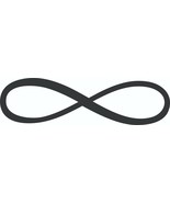 Infinity Symbol Metal Wall Art Decor  Copper/Bronze Plated 24&quot; wide x 6 ... - $709.62 MXN