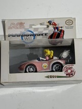 Mariokart Wii 19403 Wild Wing Peach Pull Back Car 2011 New Sealed - £15.44 GBP