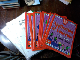EZ Math 11 booklets Application concepts arithmetic algebra concepts sup... - $30.00