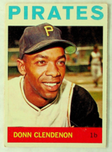 1964 Topps Donn Clendenon Baseball Card #163 - $4.49