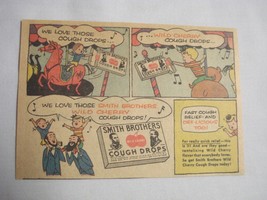 1956 Ad Smith Brothers Wild Cherry Cough Drops - £6.31 GBP