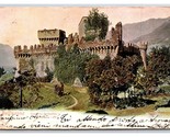Montebello Castle Bellinzona Switzerland UDB Postcard V22 - $16.02