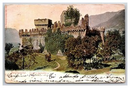 Montebello Castle Bellinzona Switzerland UDB Postcard V22 - £12.80 GBP