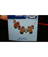 Glass Lampwork Beads color Saturn Topaz *New* - £6.24 GBP