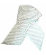 GLAMOROUS &amp; ELEGANT, WHITE SEQUIN SCARF FOR ALL OCCASIONS, 68&quot; x 4&quot; - $13.69 CAD+