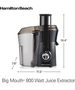 Hamilton Beach Juicer Machine, Big Mouth Large 3” Feed Chute for Whole F... - $48.75