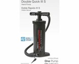 Intex ~ Double Quick III S Hand Pump ~ 14.5&quot; ~ Black ~ Hi Output ~ Air Pump - £20.44 GBP