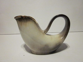 Vintage Carstens Of Tonnieshof Terracotta Pottery Horn Shaped Small Pitcher #488 - £7.98 GBP