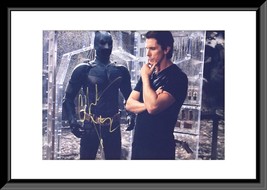 Batman Christian Bale Signed Framed Movie Photo - $350.00