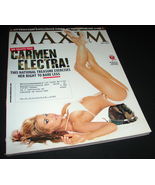 MAXIM Magazine 091 July 2005 Carmen Electra Office Politics Game Carl Ev... - $17.61 CAD