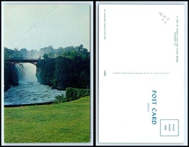 NEW JERSEY Postcard - Patterson, Passaic Falls &amp; Chasm Bridge H11 - £2.34 GBP