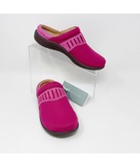 Revitalign Womens Hot Pink &quot;Maria&quot; Denim Textile New Slip on Clog, Size ... - $548.31 MXN