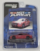 B) Greenlight Hot Pursuit Ridley Township Pennsylvania Police 2008 Dodge Charger - £46.70 GBP