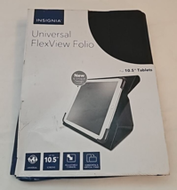 Insignia Universal FlexView Folio Case for 9&quot; to 11&quot; Tablets iPad Air Pr... - $22.05