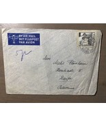 Collectible Cover Envelope from Switzerland To Palestine 1946 - $10.53 CAD