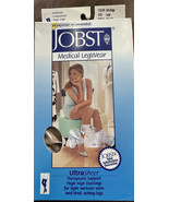JOBST UltraSheer Moderate Compression Thigh High 15-20mmhg  Large Silky ... - $48.12 CAD