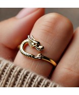 Minimalist Chinese Dragon Ring Silver Chinese Dragon Ring Dragon Ring Je... - $1,999.14 MXN