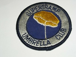 Supertramp Umbrella Club Patch Vintage New Unused - £39.27 GBP