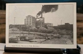 Sugar Factory Menomonee Falls Wisconsin WI 1924 Postcard PC - $9.41