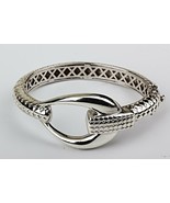 *Women&#39;s Belt Buckle Shape Bracelet Cuff Sterling Silver 925 - $113.03