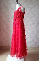 A-Line Princess Floor Length Flower Girl Dress-Tulle Sleeveless Scoop Neck NWT image 6