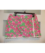 Lilly Pulitzer All A Flutter Jarvey Skort Size 6 Women&#39;s - €40,24 EUR