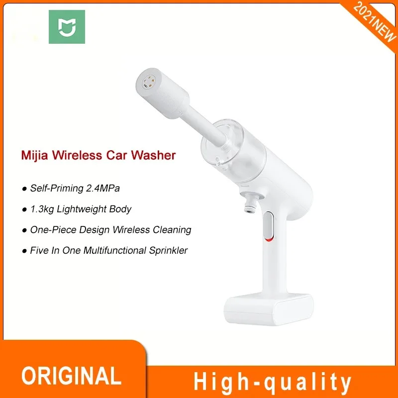New Mijia Wireless Car Washing Machine 2.4 MPa Portable High Pressure Wa... - £184.32 GBP