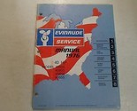 1976 Evinrude Servizio Negozio Manuale 40 HP 40604 40605 40654 40655 OEM... - $19.98