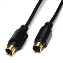 Belkin Male S-Video Cable for PC/TV/DVD/VCR 25 ft. Gold Plated 4 Pin Connectors - £17.98 GBP
