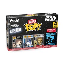 Funko Bitty Pop! Star Wars Mini Collectible Toys - Princess Leia, R2-D2, C-3PO &amp; - £22.01 GBP